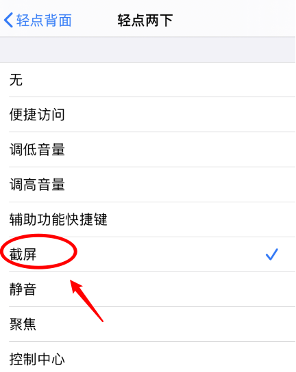 冷水滩苹果手机维修分享iPhone12如何启用双击截屏 